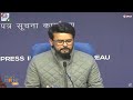 LIVE: Cabinet Briefing by Union Ministers Anurag Singh Thakur & Pralhad Joshi | News9  - 29:09 min - News - Video