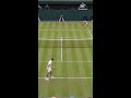 Wimbledon 2024 | Novak Djokovic wins the 1st set 6-1 | #WimbledonOnStar