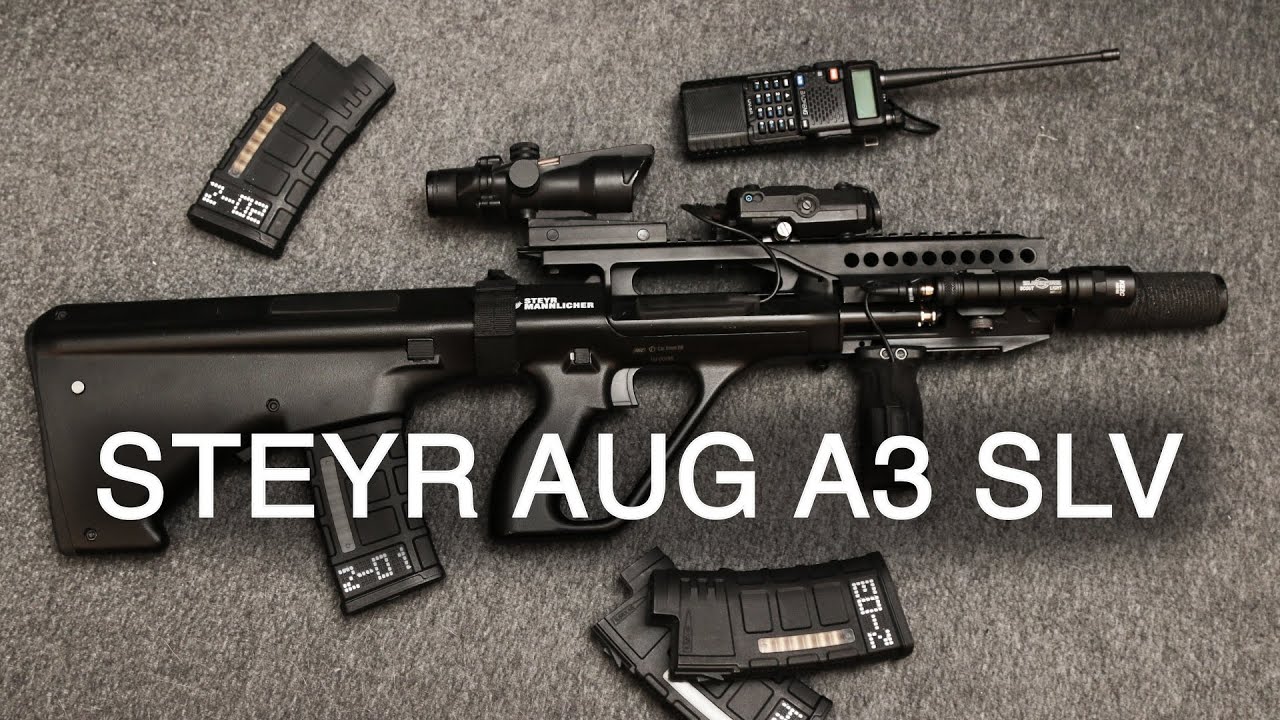 Je vous présente ma Steyr Aug A3 SLV (Airsoft Review)