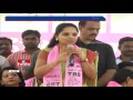 TRS MP Kavitha Campaigns in Khairatabad Over GHMC Elections