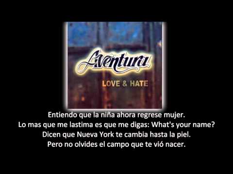 LETRA DE AVENTURA LA NINA CAMBIO letra de aventura la nina cambio: