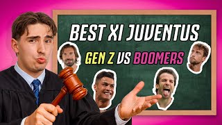 JUVENTUS BEST XI of ALL TIME - Gen Z vs Boomers! @jftvluca (ita + sub eng)