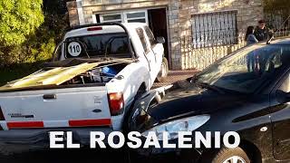 Daños en vehículos por choque en cadena