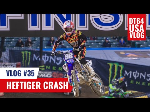 Nique Thury USA Vlog #35 - SX Oakland und SX San Diego - Heftiger Crash im Mainevent