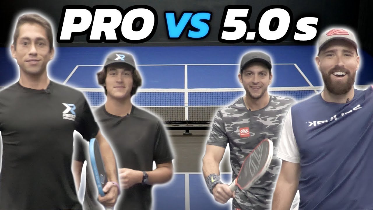 1 Up 1 Back - Can The Pickleball Pros Win?!