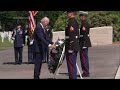 Biden honors US war dead with a cemetery visit ending a French trip that served as a rebuke to Trump  - 02:46 min - News - Video