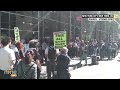 Google Staff in New York Protest Companys Contract with Israel | News9  - 01:14 min - News - Video