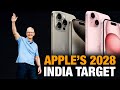 Make In India: Apple Sets Target To Produce 25% iPhones In India By 2028