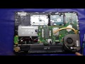 Replacing the heatsink and cooling fan in a Toshiba P70 laptop computer - cooler repair tutorial