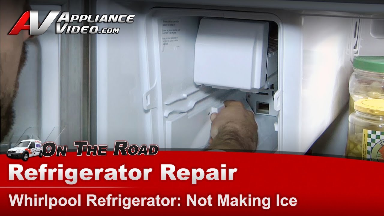 Whirlpool Refrigerator Model Ed5Vhexvq01 / Icemaker Not Dumping Ice ...