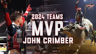 John Crimber WINS 2024 PBR Teams MVP Award! | PBR