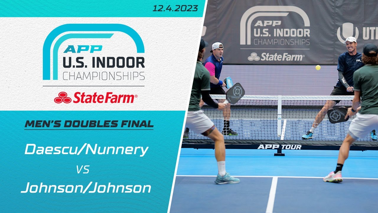 The State Farm 2023 APP U.S. Indoor Championships | Men's Final | Daescu/Nunnery vs. Johnson/Johnson