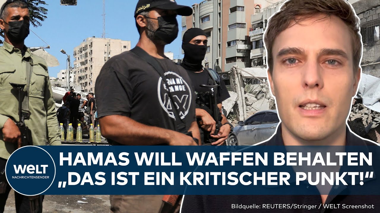 GAZA: Donnerschlag! Hamas rudert zurück! Keine Waffenabgabe an Israel! Droht Plan von Trump das Aus?