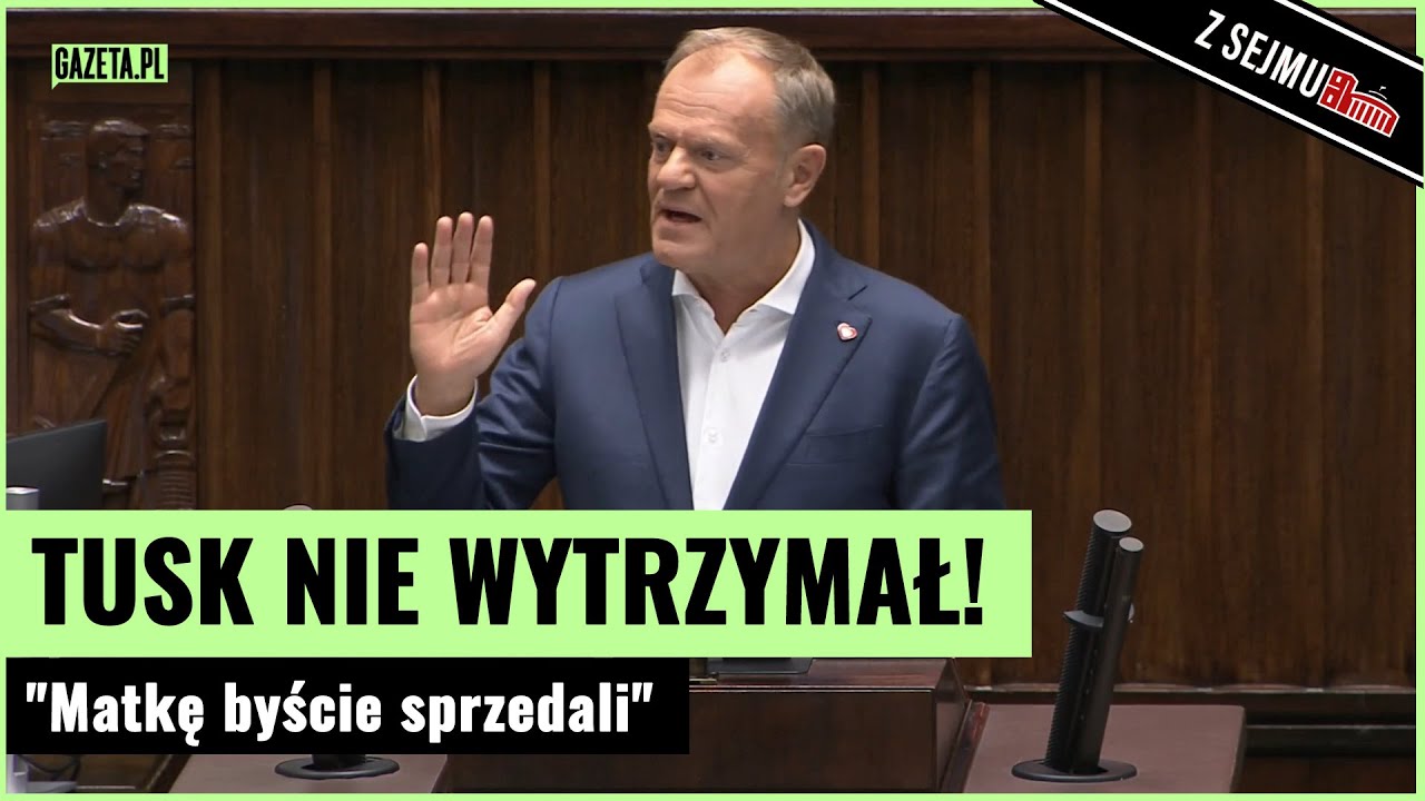 Papa uderza w PiS! Mocne przemówienie w Sejmie!