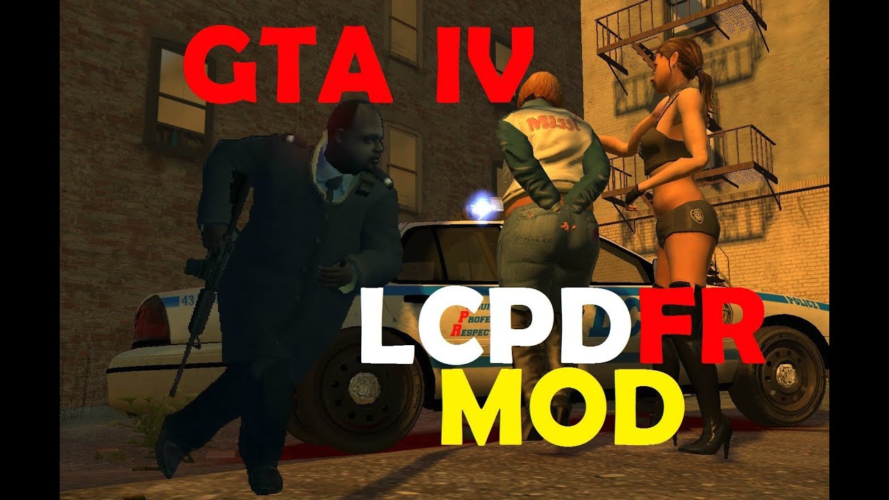 GTA IV LCPD First Response Mod Shoot First Arrest Later LCPDFR