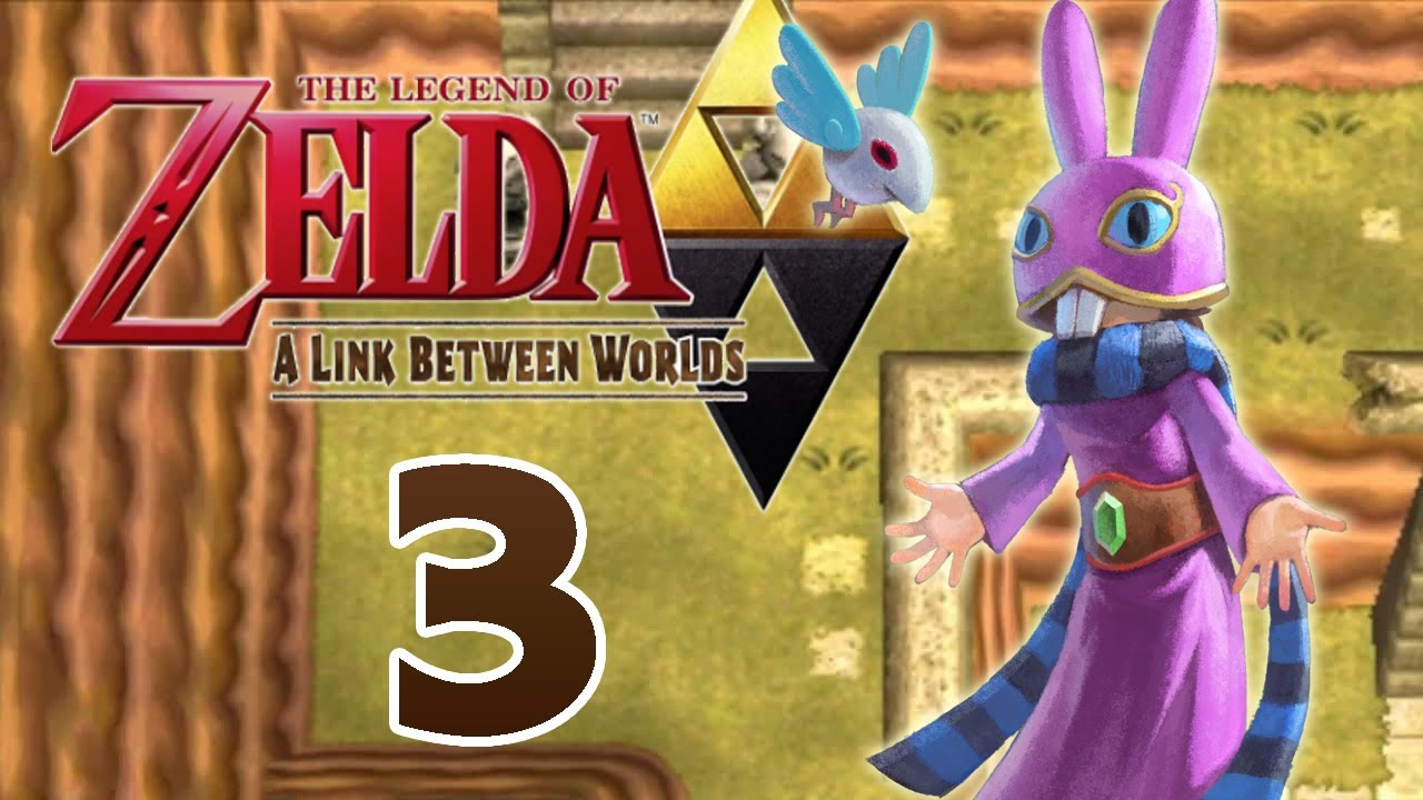 Lets Play The Legend Of Zelda A Link Between Worlds Part 3