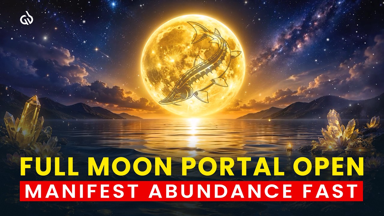 The Most Powerful FULL MOON of 2026 is Here (Sturgeon Moon): Manifest Abundance Now!