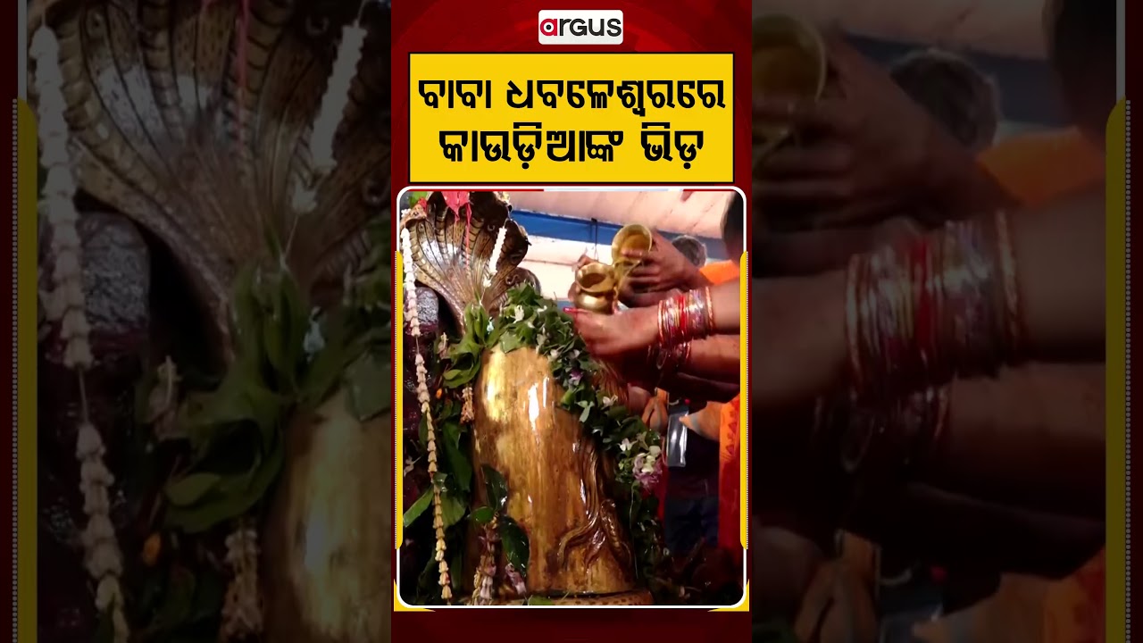 ବାବା ଧବଳେଶ୍ଵରରେ କାଉଡିଆଙ୍କ ଭିଡ |Argus Reels |BabaDhabaleswar | LordShiva |ShivaBhakti |HarHarMahadev
