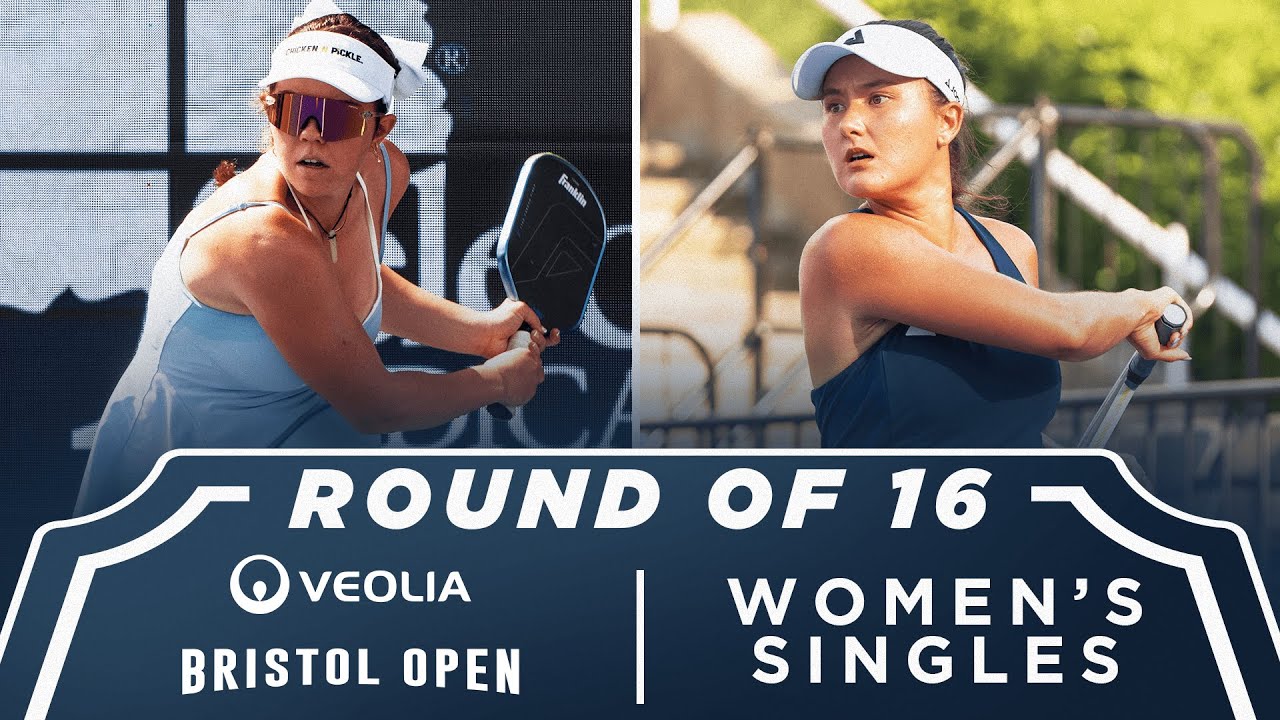 Jorja Johnson v Anna Bright at the Veolia Bristol Open