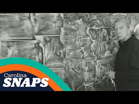 screenshot of youtube video titled Jasper Johns | Carolina Snaps