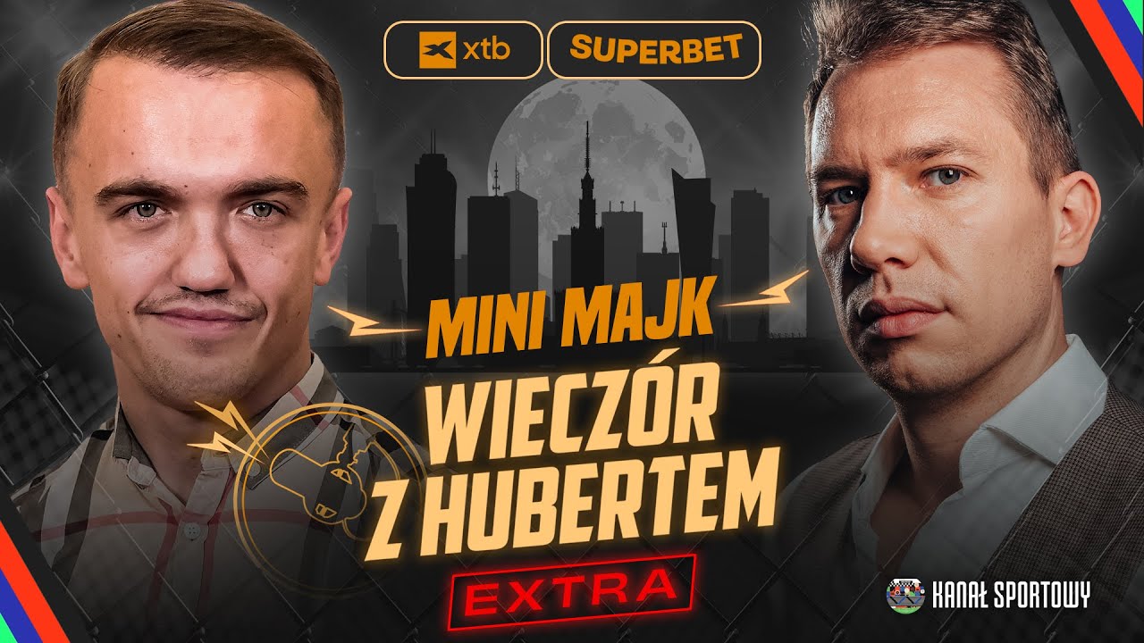 Mini majk gościem programu wieczór z hubertem extra