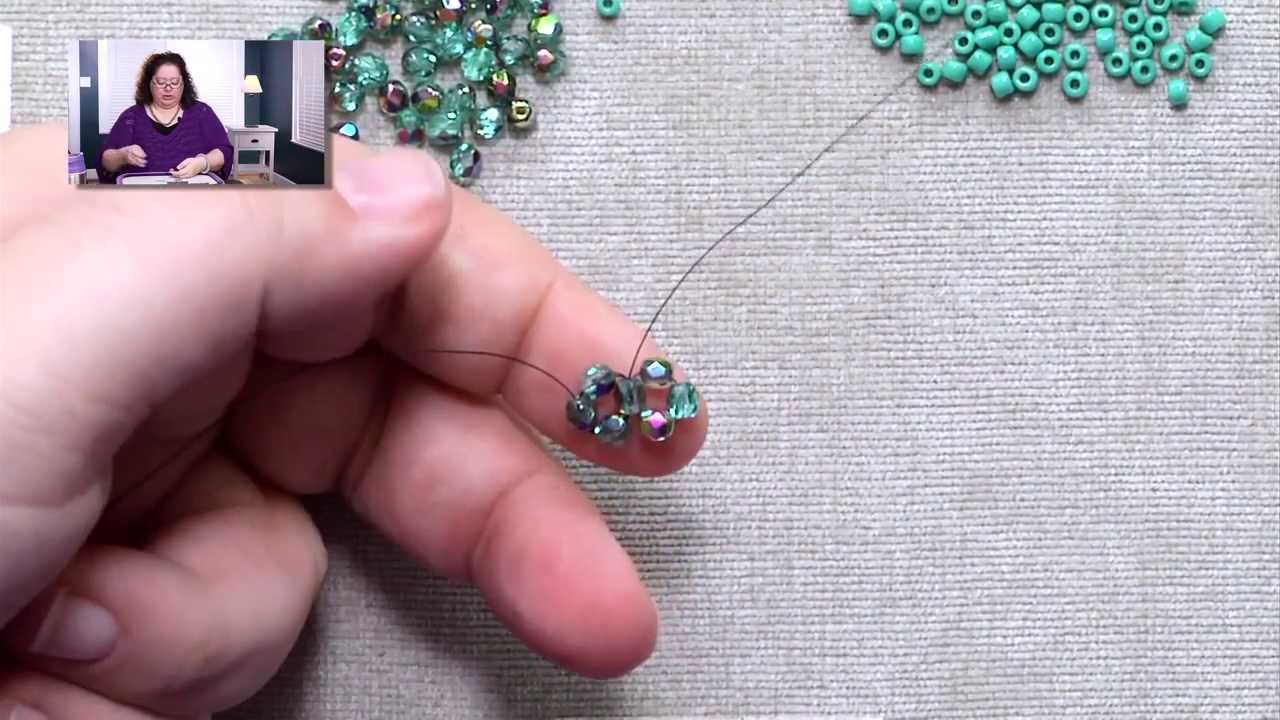 Stitches: Cubic Right-Angle Weave (CRAW) - YouTube