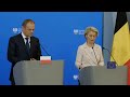 LIVE POLAND | EU’s von der Leyen, Polish and Belgian PMs give statements | News9