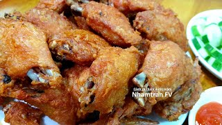 CÁNH GÀ CHIÊN NƯỚC MẮM Ngoài Giòn Trong Mềm Thơm Như Gà KFC Cách làm Không Pha Sốt Mắm |Nhamtran FV