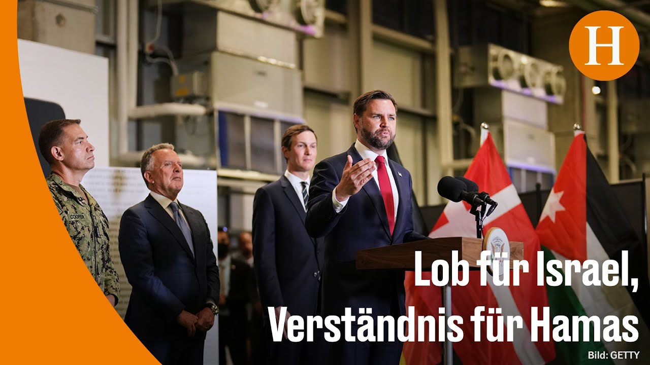 J.D. Vance sieht Gaza-Waffenruhe auf gutem Weg
