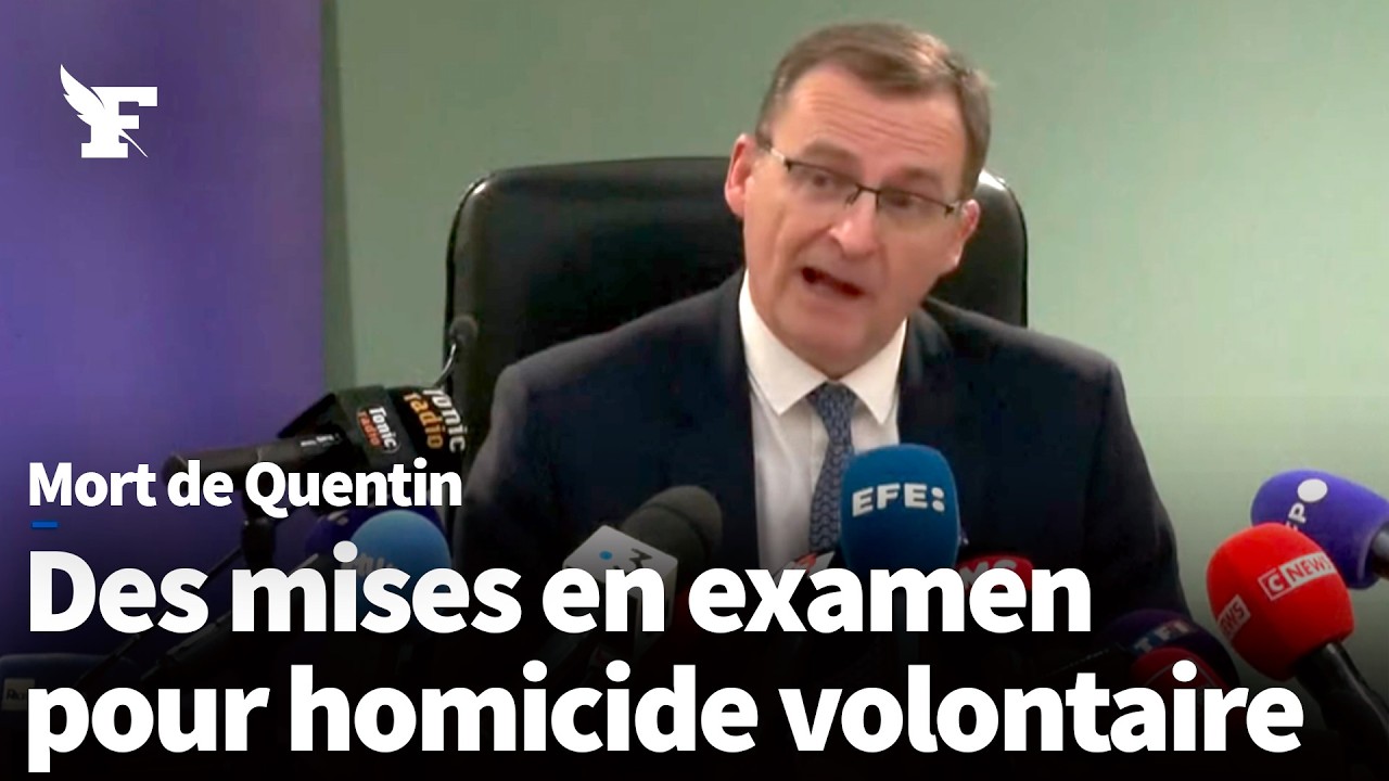 Mort de Quentin : la conférence de presse du procureur de Lyon