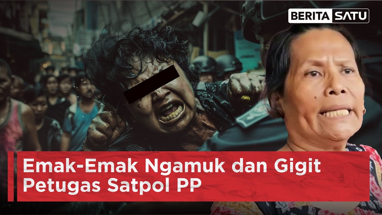 Tolak Warung Ditertibkan, Pedagang di Medan Gigit Petugas Satpol PP | Beritasatu