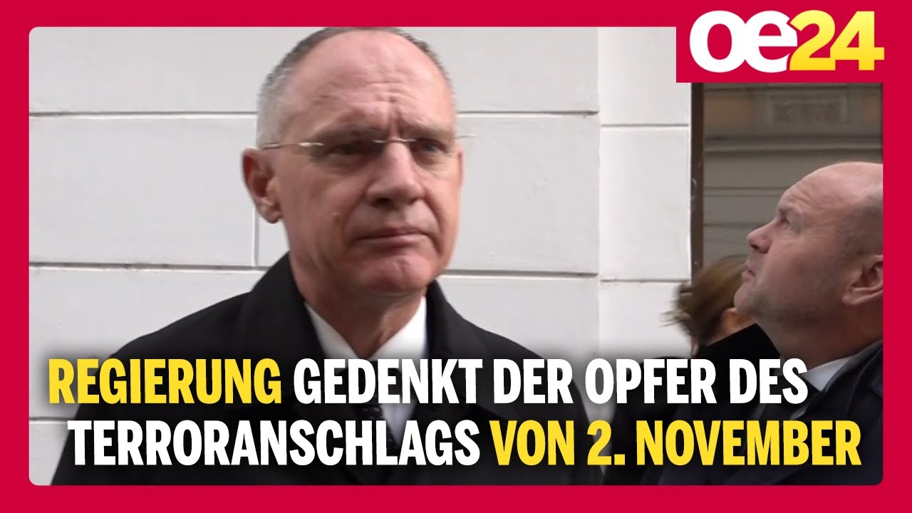 Regierung gedenkt der Opfer des Terroranschlags | Gerhard Karner