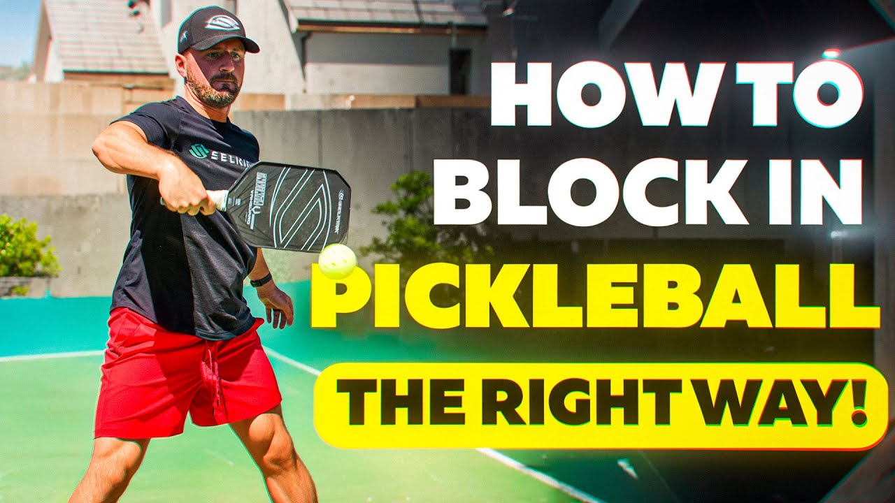 Pickleball BLOCKING 101: 3 Tips for the Perfect Defensive Shot (+ 3 Drills)
