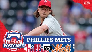 Aaron Nola throws compete game shutout, Phillies sweep two game series with 4-0 win over Mets