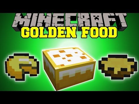 Minecraft: MORE GOLDEN FOOD (NEW GOLDEN & ENCHANTED FOOD 