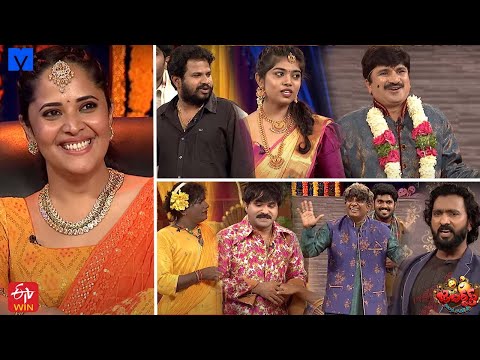 Dasara special: Jabardasth promo ft. Hyper Aadi, Anasuya and others; telecast on Oct 14 Dasara special: Jabardasth promo ft. Hyper Aadi, Anasuya and others; telecast on Oct 14