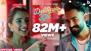 DEKHYA KITE - Davy x Simar Kaur | Punjabi Song