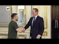 Zelenskyy welcomes UK Foreign Secretary Cameron in Kyiv  - 01:05 min - News - Video