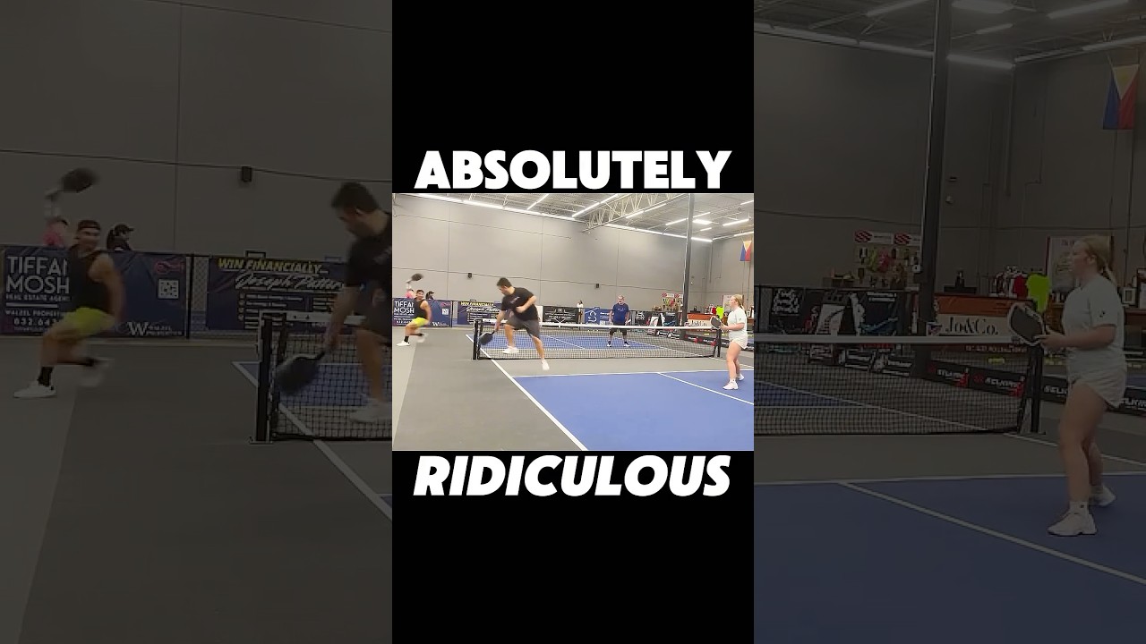 Best pickleball shot of the year. 🏆