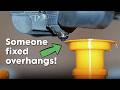 Wave overhangs feature fixes a common issue in 3D printing #3dprinting #slicer[1]