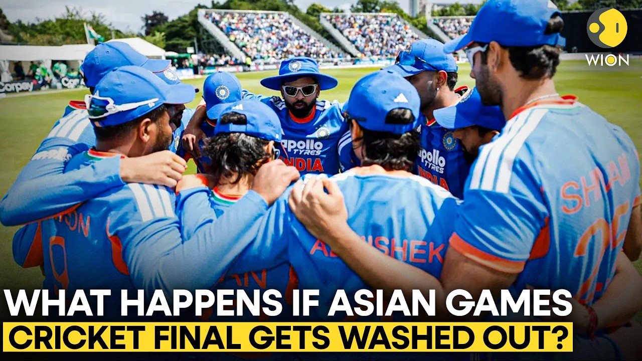 Asian Games Cricket Gold to Be Shared If Final Is Washed Out | WION Originals
