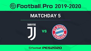 ESPORTS | Juventus v Bayern Munich 🎮? | PES 2020 eFootball.Pro League⚽?