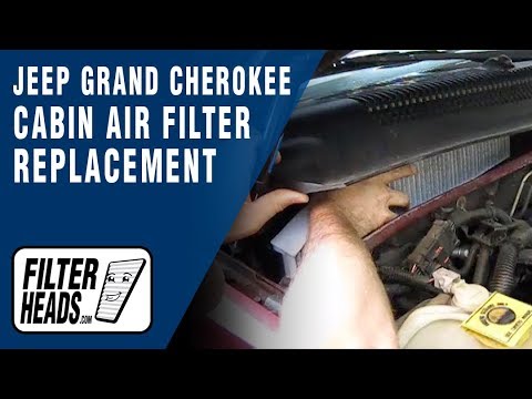 JEEP Grand Cherokee I (ZJ) - Cabin Air Filter Replacement