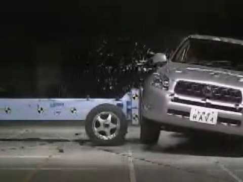 Видео краш-теста Toyota Rav4 5 дверей 2006 - 2008