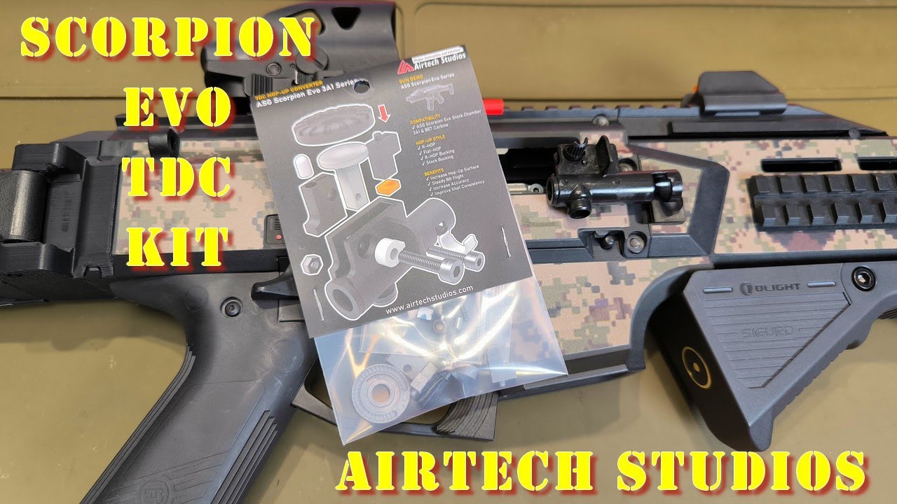 Technique - Airtech Studios - Scorpion EVO TDC hop-up kit [French]