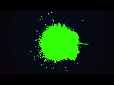 Upload mp3 to YouTube and audio cutter for INK SPLATTER | Ink drop Effect in Photos | Green Screen | HD download from Youtube