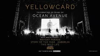 Yellowcard - Celebrating 20 Years of Ocean Avenue tour! Tickets on sale now