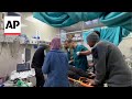 Doctors at Gaza hospital face shortages of equipment, personnel