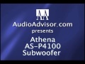 Athena AS-P4100 Subwoofer – Audio Advisor