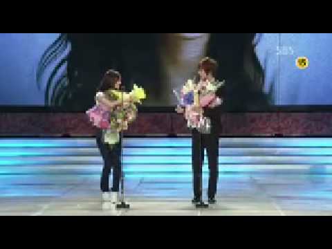 Kim Hyun Joong & Yoona @ Baeksang Arts Awards